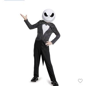 Kids Disney the night before Christmas Jack Skeleton Costume